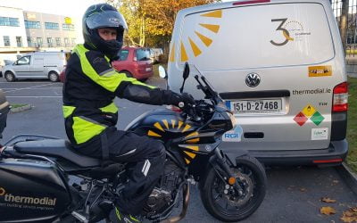 Thermodial road safety awareness