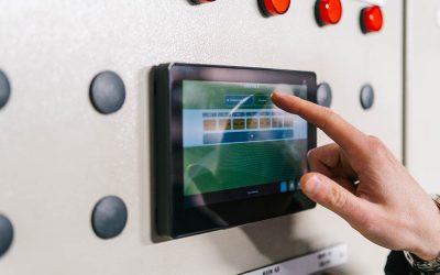 Thermodial building energy management system (BEMS) touch screen and control panel